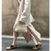 Upgraded Version~Pig-nose Leather Cross-strap Chunky Heel Mary Jane Ballet Shoes For Women_vogvips.com