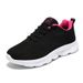 Cross-border Brand Women's Sports New Spring And Autumn Mesh Breathable Flat Running Shoes, Lightweight Black Work Shoes_vogvips.com