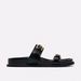 SHLIANG Casual Flat Women Beach Slippers Outdoor Thick Bottom Female Summer Slides Metal Buckle Soft Leather Walking Ladies Roman Shoes Y0276_vogvips.com