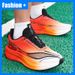 Unisex Sports Soft Sole Lightweight Flat Bottom Competition Training 2026 New Shock-absorbing Racing Running Shoes_vogvips.com