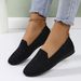 Cross-border Wholesale Of Traditioal Beijig Wome, Fashioable Casual Breathable Fly-kit Slip-o Cloth Shoes For_vogvips.com