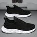 A Pair Of Lightweight, Breathable, Laced Youth Running Shoes For School Sports And Casual Wear_vogvips.com