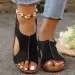 Women's Comfort Wedges Summer 2025 Casual Non Slip Beach Shoes Woman Roman Style Peep Toe Platform Sandals Plus Size 43_vogvips.com