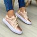 New Casual Round Head Thick Bottom Front Lace Up Fashion Comfortable Sneakers_vogvips.com