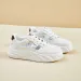 Women Casual White Leather Sneakers Patchwork Shoes Comfortable Outdoor Trainers 456_vogvips.com