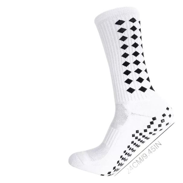 Anti-Slip Dotted Football Socks – Cushioned Mid-Cut, Moisture-Wicking & Breathable For Men & Women (Unisex, Multi-Color, Quick-Dry Polyester)_vogvips.com