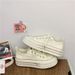 Thick-soled Canvas White Sneakers For Female Students, Original And Versatile Board Shoes, Single Shoes For Girls, Versatile Sports Shoes, Bestsellers_vogvips.com