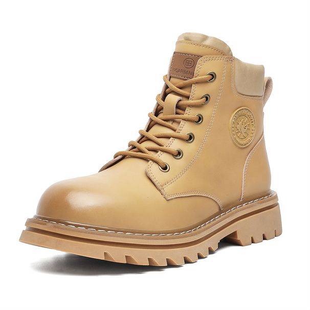 Martin Boots Men's Spring High-top Boots Medium-top American Tooling Short Boots Men Can't Kick Bad Rhubarb Boots_vogvips.com