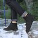 Winter Five Finger Snow Boots Men's Outdoor Non Slip Waterproof Plus Velvet Warm Thick Soled Couple Cotton Shoes_vogvips.com