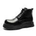 Martin Boots Men's Business Commuter Dress High-top Leather Shoes Retro Tooling Thick Sole High-end Design Boots_vogvips.com