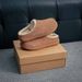 New Baotou Slippers U-Brand Snow Boots For Men, Winter Small Potato Style Unisex Furry Shoes, Plush Lined, Warm_vogvips.com