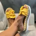 Adhesive Shoes Breathable Lightweight Women Cloth Butterfly Bow Cool Dragging Thick Bottomed Slope Ladies' Wer_vogvips.com