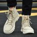 New Leather Spring Men's Shoes High-top Men's Heightening Tooling Martin Boots_vogvips.com
