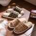 Men's Linen Slippers Spring Autumn Indoor Home Silent Household Four Seasons Cotton Linen Slippers Women's New Autumn Winter_vogvips.com