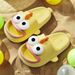 Cute Big Eyed Clown Fish Women Summer Bathroom Anti Slip Thick Sole Cool Slippers For External Wear_vogvips.com