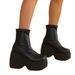 Dropshopping2024 Punk Style Thick Sole Wedge 40-43 Plus Size Fashion High Tube Women's Boots_vogvips.com