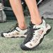 New Summer Men's Baotou Sandals Breathable Live Streaming Casual Large Beach Hollow Mesh Shoes_vogvips.com