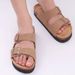 Comwarm Classic For Women Men Fashion Soft Thick Sole Cork Slippers Summer Beach Home Open Toe Flat Sandals_vogvips.com
