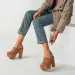 Sandals Super High Heels Women Chunky Wooden Slippers Wedges Platform Femme Open Toe Shoes Summer Beach Slides Slip On_vogvips.com