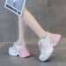 Summer Thick-Soled Versatile Casual Sports White Hot-Selling Women's Dad Shoes Women 2025 Spring And Autumn New Style_vogvips.com