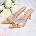 2026 Summer French-style Pointed-toe Transparent TPU Sandals For Women, With Thin Heels, Single Strap, Rhinestone_vogvips.com