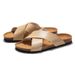 RUIZUSTOCK Summer New Men's Slippers Beach Shoes Student Cross Strap Water Cork Sandals_vogvips.com