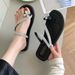 Women's Sparkly Rhinestone Slippers Summer Wear Slip-On Sandals Fashion Versatile Beach Shoes For Skirts_vogvips.com