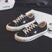 Spring And Ummer New Canva For Female Tudent, Hong Kong Tyle Low Top Korean Verion Caual Harajuku Ball Board_vogvips.com