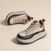 Leather High Top For Women Autumn Winter New Korean Version Versatile Student British Style Lace Up Sports And_vogvips.com