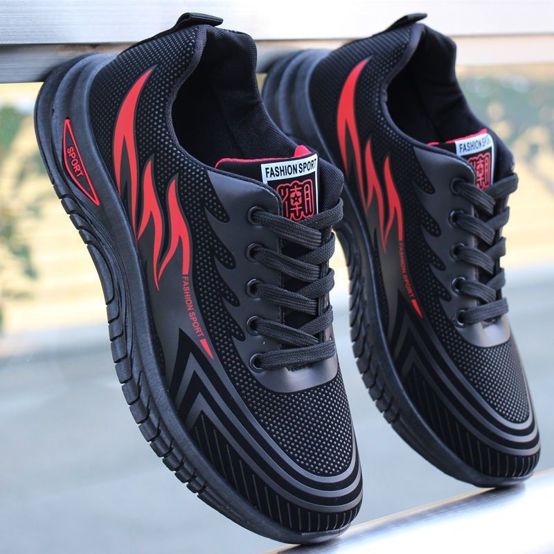 Men's Casual Sneakers Spring Soft Soled Leather Stylish Versatile Comfortable Foreign Trade Cross Border Shoes_vogvips.com