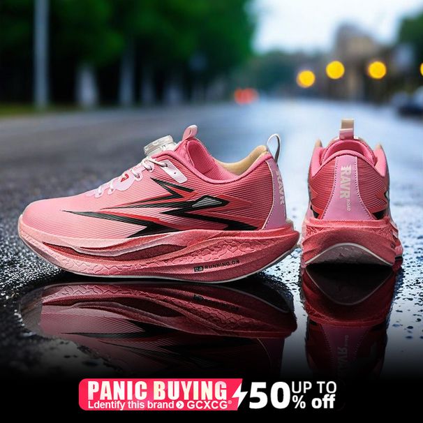 Running Shoes Carbon Board Speciality Marathon Men Sports Breathable Lightweight Women's Comfortable Athletic Nonskid Sneakers_vogvips.com