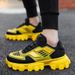 Casual Sneakers Internet Celebrity INS Dad Large Size Running Thick Sole Men's Shoes_vogvips.com