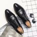 Suitable For All Seasons British Style Men's Trendy Brogue Carved Business Casual Hairstylist Thick Sole Youth Small Leather Shoes Men_vogvips.com