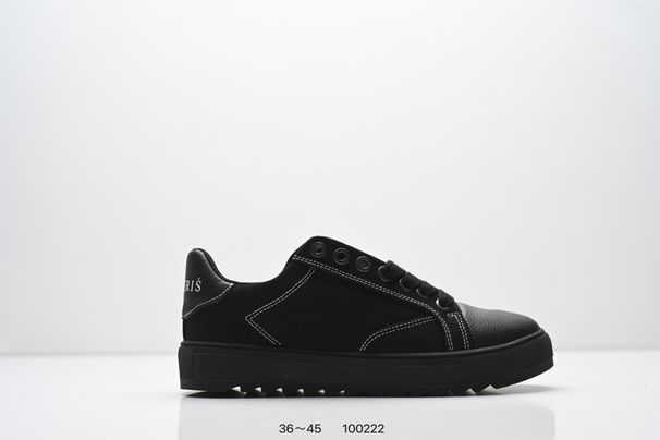 Men's Shoes, Board Shoes, Flat Bottomed Casual Versatile Canvas Shoes, Low Cut Trendy And Fashionable Couple Casual Sports, White Board Shoes_vogvips.com