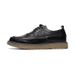 Euro Step 2025 Large Brogue Carved Korean Style Men's Round Toe British Black Leather Shoes 25837-R_vogvips.com