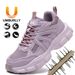 labor protection shoes for women Anti smash and anti puncture four seasons Steel toe safety shoes Safety Shoes_vogvips.com