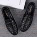 Casual Loafers Casual Shoes Flat-soled Small Leather Shoes Low-top Foot Cover_vogvips.com