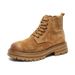 European Warm Series 2025 Autumn Martin Men Mid-Cut High Street Style Ankle Shoes Casual Desert Work Boots Men's Trendy_vogvips.com