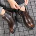 European Warm Series British Style Martin High Top Genuine Leather Winter Fleece Lined Warm Mid-Top Men Thick Sole Short Boots_vogvips.com