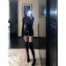 Over The Knee High Heel Boots Suede Pointed Toe Pull On Stretch Slim Fit Tall Boots With Platform Suede Pointed Toe Slip On High Top Stiletto_vogvips.com