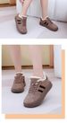 Women's 2025 Winter New Style Fleece And Thickened Front Lace-up German Training Shoes Bread Shoes_vogvips.com