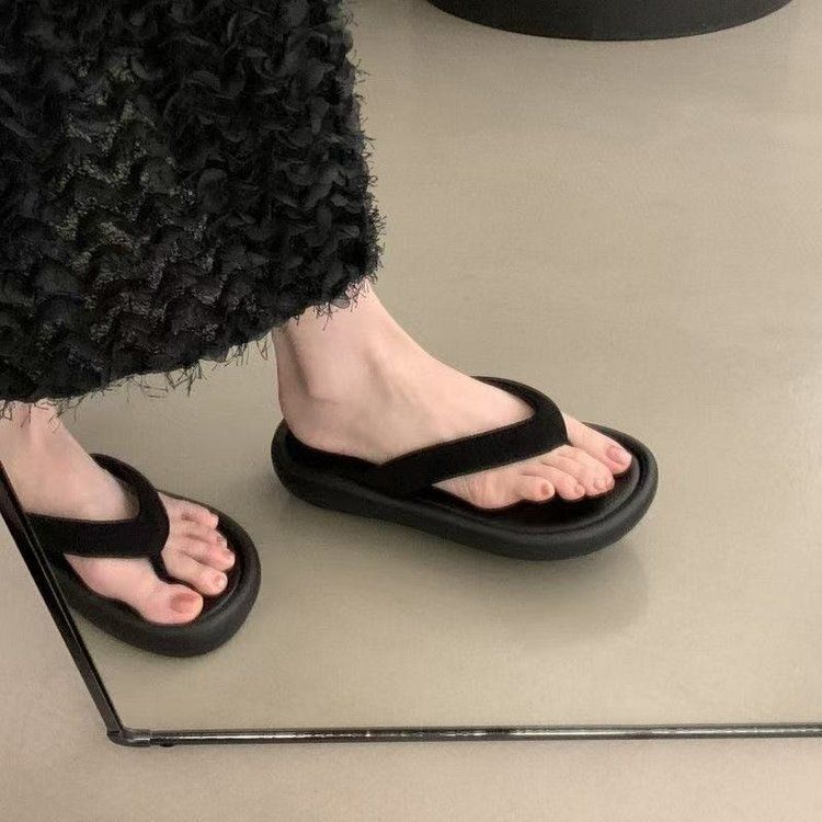 Leopard-patterned Zigzag Flip-flops For Women, Trendy Summer 2026 Style, Beach Shoes, Flip-flops_vogvips.com