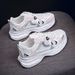 Dad Shoes For Women, Autumn Breathable Mesh Sports Shoes, Korean Version Versatile Thick-Soled Height-Increasing Casual_vogvips.com