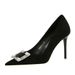 9511-K75 Tyle Banquet Lim Heel, Women' Hoe, Uede, Hallow Mouth, Pointed Quare Rhinetone, Ingle Hoe High_vogvips.com