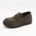 Soft Leather Version~Women's Loafers With Soft Sol, Slip-on Suede Women's Sho, 4CM Height Increase, Retro Casual_vogvips.com