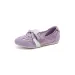 Multi Colors Fringe Bow Mary Jane Flats Women Soft Leather Slip On Light Daily Casual Walking Shoes_vogvips.com