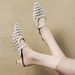 Cameido Ladies Elegant High End Beige Stiletto Heels_vogvips.com