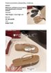 Seaside New Beach Shoes Slippers Women's Summer Fashion Wear Rhinestone Flip-flops Medium Heel Thick Bottom Slope Heel Pinch Sandals_vogvips.com