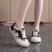 Breathable Thin New Hollow Mesh Athletic Casual Shoes White Fashion Hundred_vogvips.com