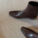 Cowhide Version~Square Toe Genuine Leather Simple Slim For Women, French Gentle Style, Back Zipper, Woven Inner_vogvips.com
